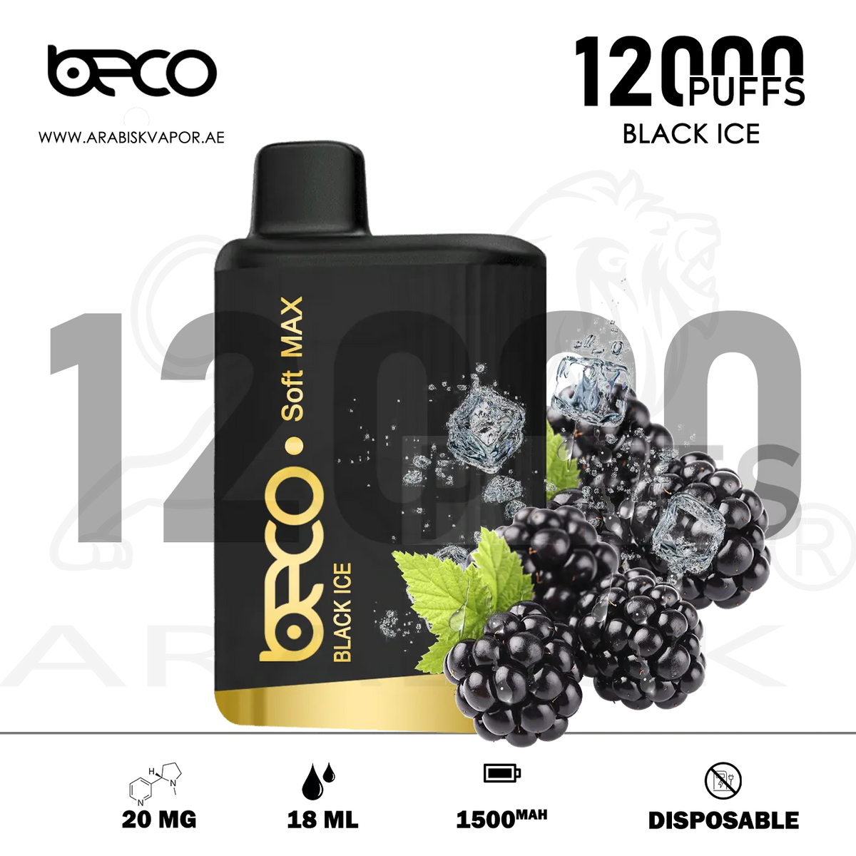 black ice vape 12000 BECO SOFT MAX 12000 PUFFS 20MG DISPOSABLE DEVICES