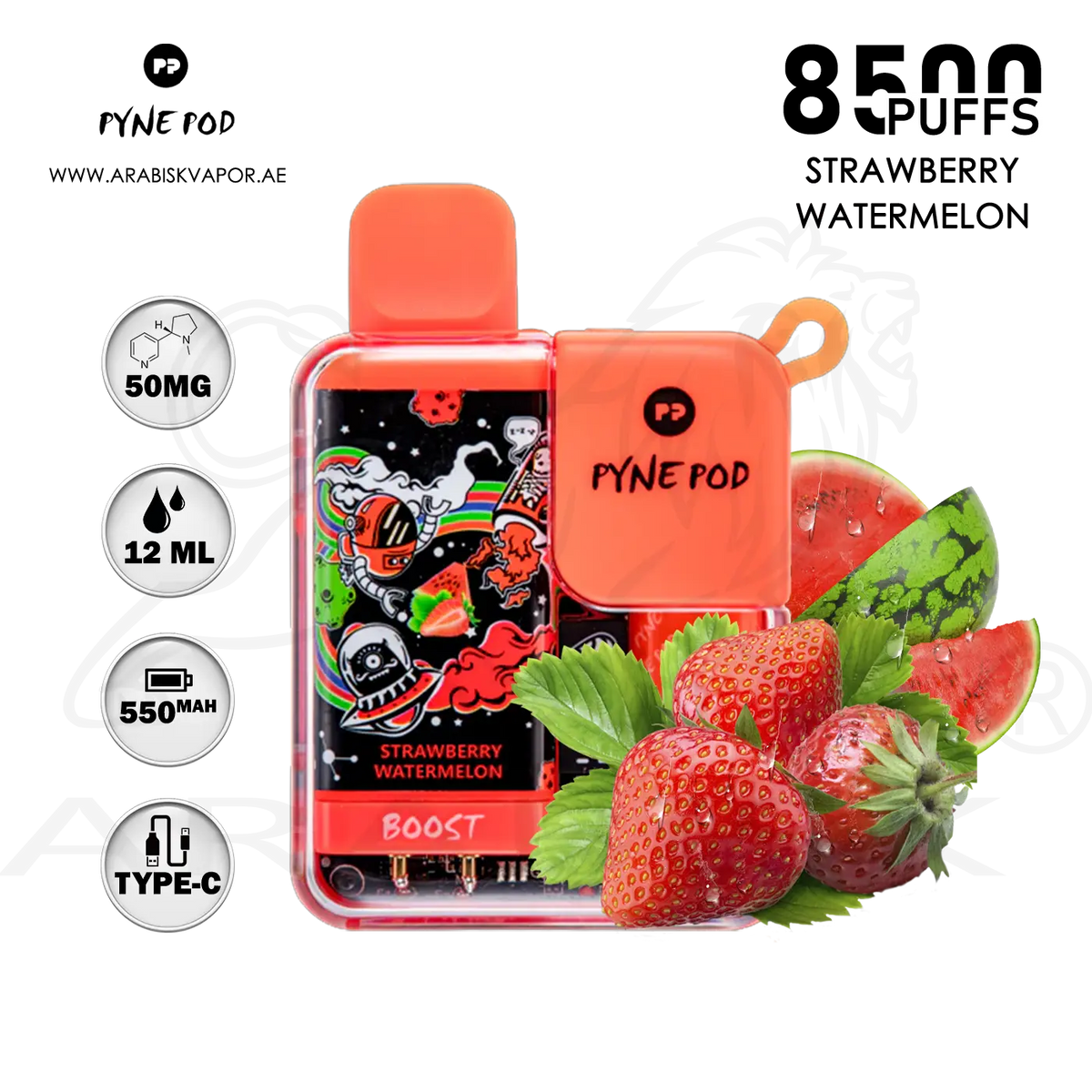 BOOST Flavor Booster Pyne Pod Boost Disposable Vape