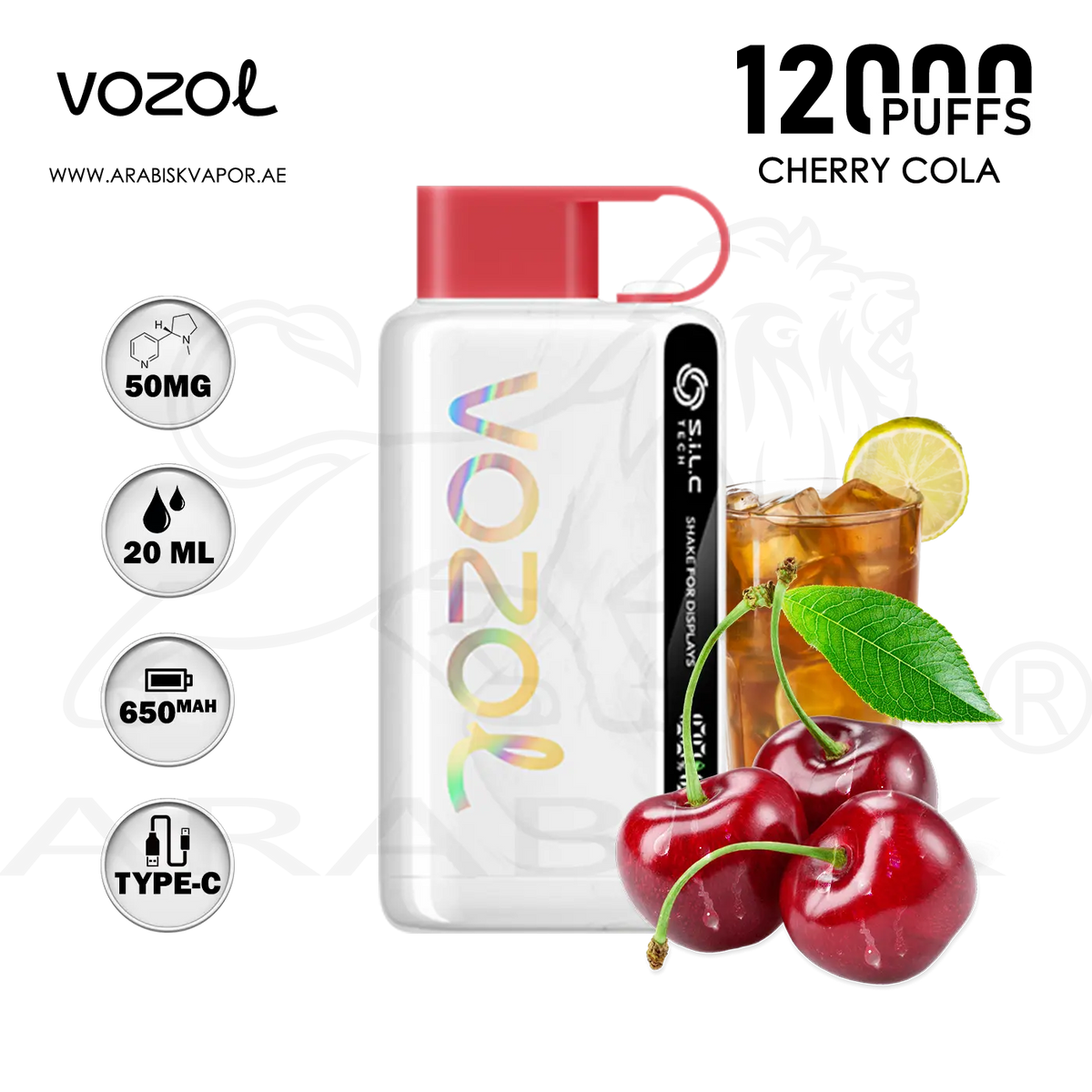 Vozol Star Cherry Cola VOZOL STAR 12000 PUFFS - CHERRY COLA Cherry Cola VOZOL Vista 40000 Disposable Vozol Star Cherry Cola VOZOL STAR 12000 PUFFS - CHERRY COLA Cherry Cola VOZOL Vista 40000 Disposable