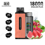 Load image into Gallery viewer, AKSO SUPA POWER DTL18000 PUFFS 6MG - ENGLISH PLUS 
