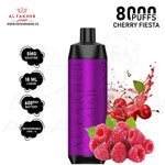 Load image into Gallery viewer, AL FAKHER CROWN BAR 8000 PUFFS 5MG - CHERRY FIESTA 
