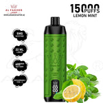 Load image into Gallery viewer, AL FAKHER CROWN BAR PRO MAX 15000 PUFFS 5MG - LEMON MINT 
