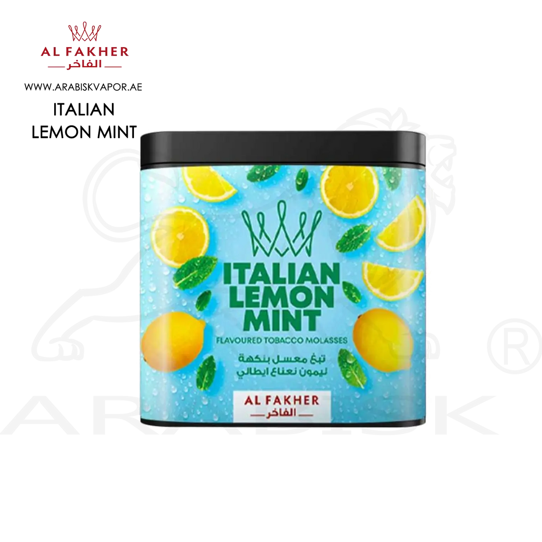 AL FAKHER MOLASSES - ITALIAN LEMON MINT Arabisk Vape AL FAKHER MOLASSES - ITALIAN LEMON MINT Arabisk Vape