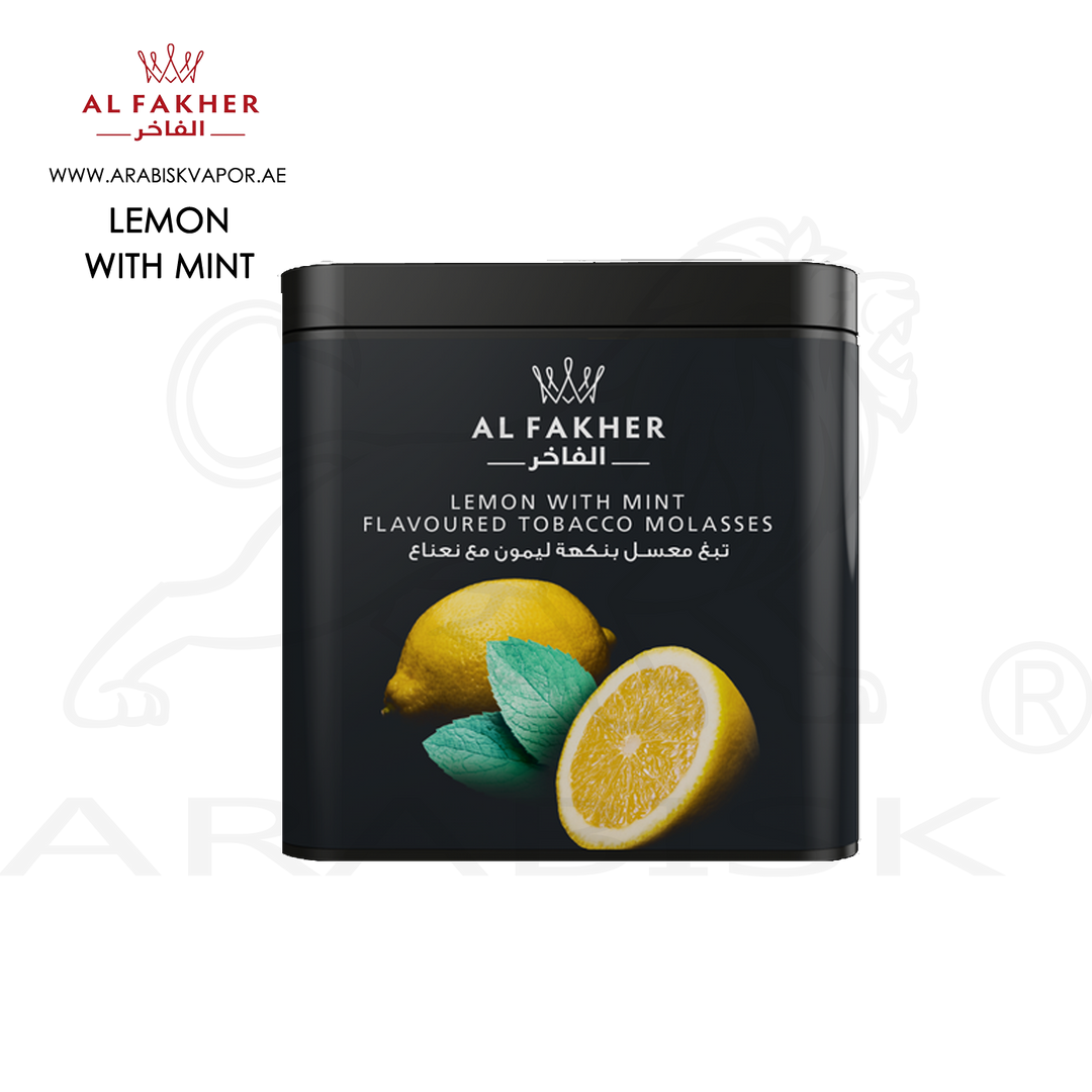 AL FAKHER MOLASSES - LEMON WITH MINT