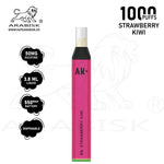 Load image into Gallery viewer, ARABISK AK+ 1000 PUFFS 50MG - STRAWBERRY KIWI Arabisk Vape
