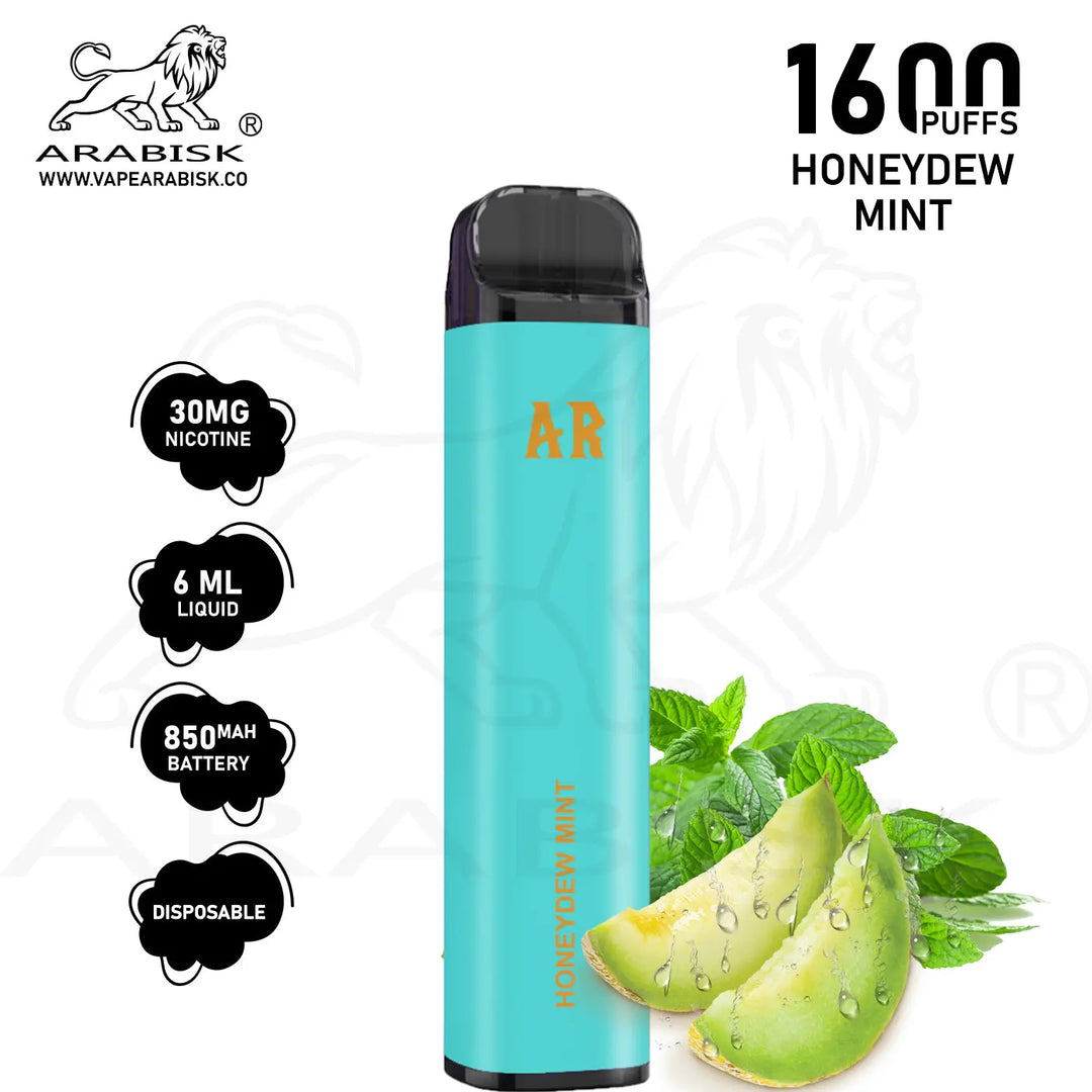 ARABISK AR 1600 PUFFS 30MG - HONEY DEW MINT 