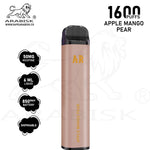 Load image into Gallery viewer, ARABISK AR 1600 PUFFS 50MG - APPLE MANGO PEAR Arabisk Vape
