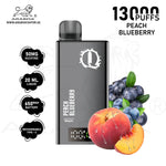 Load image into Gallery viewer, ARABISK Q 13000 PUFFS 50MG - PEACH BLUEBERRY 
