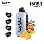 Load image into Gallery viewer, BECO BROCK 15000 PUFFS 20MG - EL PATRON 
