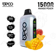 BECO BROCK 15000 PUFFS 20MG - MANGO PEACH 