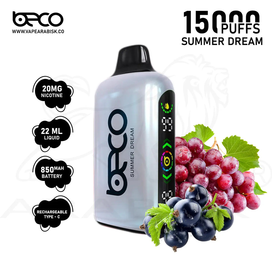 BECO BROCK 15000 PUFFS 20MG - SUMMER DREAM 