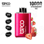 Load image into Gallery viewer, BECO OSENS XL 10000 PUFFS 50 MG - STRAWBERRY ICE 
