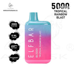 Load image into Gallery viewer, ELF BAR BC5000 PUFFS 20MG - TROPICAL RAINBOW BLAST Elf Bar
