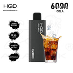 Load image into Gallery viewer, HQD CUVIE SLICK 6000 PUFFS 20MG - COLA 
