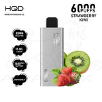 Load image into Gallery viewer, HQD CUVIE SLICK 6000 PUFFS 20MG - STRAWBERRY KIWI 
