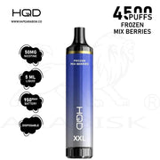 HQD XXL 4500 PUFFS 50MG - FROZEN MIX BERRIES HQD