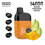 Load image into Gallery viewer, ISGO VEGAS 14000 PUFFS 20MG - MANGO HONEYDEW MELON 
