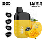 Load image into Gallery viewer, ISGO VEGAS 14000 PUFFS 20MG - MANGO ICE 
