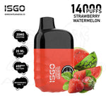 Load image into Gallery viewer, ISGO VEGAS 14000 PUFFS 20MG - STRAWBERRY WATERMELON 
