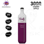 Load image into Gallery viewer, KIEF CIROK 3000 PUFFS 20MG - CHERRY APPLE 
