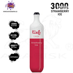 Load image into Gallery viewer, KIEF CIROK 3000 PUFFS 20MG - STRAWBERRY ICE 
