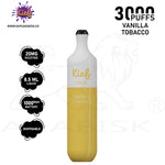 Load image into Gallery viewer, KIEF CIROK 3000 PUFFS 20MG - VANILLA TOBACCO 
