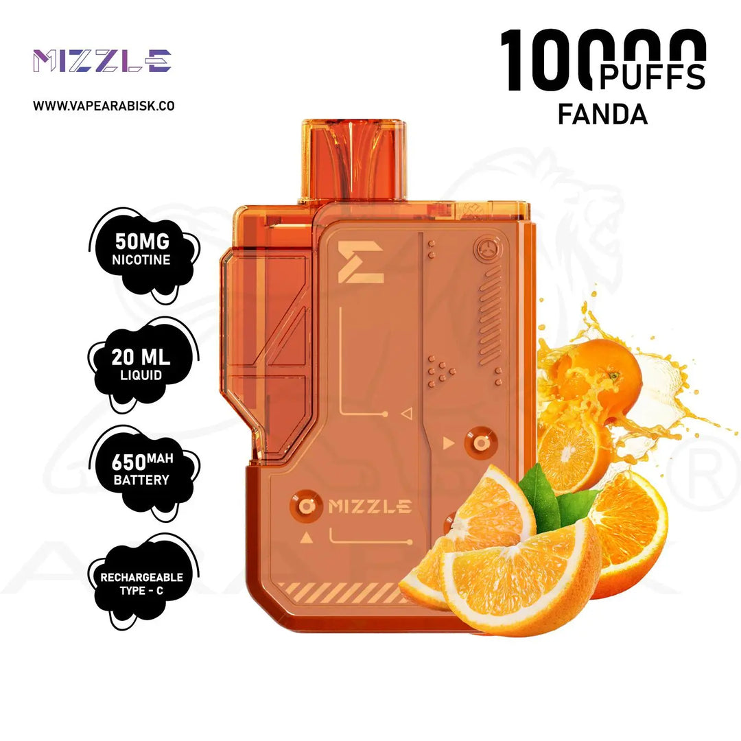 MIZZLE GUIDO 10000 PUFFS 50MG - FANDA 