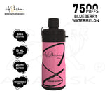 Load image into Gallery viewer, MY SHISHA MINI 7500 MTL PUFFS 3MG - BLUEBERRY WATERMELON My Shisha
