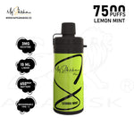 Load image into Gallery viewer, MY SHISHA MINI 7500 MTL PUFFS 3MG - LEMON MINT My Shisha
