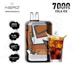 Load image into Gallery viewer, NERD BAR DIAMOND EDITION 7000 PUFFS 20MG - COLA ICE 
