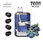 Load image into Gallery viewer, NERD BAR DIAMOND EDITION 7000 PUFFS 20MG - MR. BLUE 
