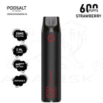 Load image into Gallery viewer, PODSALT GO 600 PUFFS 20MG - STRAWBERRY Pod Salt
