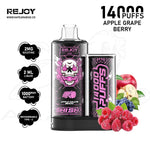 Load image into Gallery viewer, REJOY SHISHA 14000 PUFFS 2MG - APPLE GRAPE BERRY 
