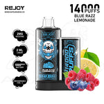 Load image into Gallery viewer, REJOY SHISHA 14000 PUFFS 2MG - BLUERAZZ LEMONADE 
