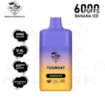 Load image into Gallery viewer, TUGBOAT BOX 6000 PUFFS 50MG - BANANA ICE Tugboat
