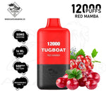 Load image into Gallery viewer, TUGBOAT SUPER POD KIT 12000 PUFFS 50MG - RED MAMBA 
