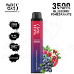 Load image into Gallery viewer, VAPES BARS GHOST PRO 3500 PUFFS 20MG -  BLUEBERRY POMEGRANATE 
