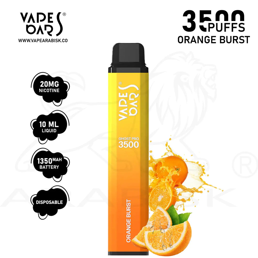 VAPES BARS GHOST PRO 3500 PUFFS 20MG -  MIXED BERRY MENTHOL (Copy) 