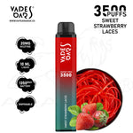 Load image into Gallery viewer, VAPES BARS GHOST PRO 3500 PUFFS 20MG - SWEET STRAWBERRY LACES 
