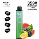 Load image into Gallery viewer, VAPES BARS GHOST PRO 3500 PUFFS 20MG - WATERMELON LEMON BLACKBERRY 
