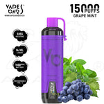 Load image into Gallery viewer, VAPES BARS GHOST SHISHA 15000 PUFFS 5MG - GRAPE MINT 
