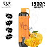 Load image into Gallery viewer, VAPES BARS GHOST SHISHA 15000 PUFFS 5MG - MANGO ICE 
