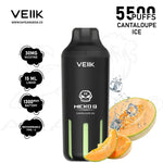 Load image into Gallery viewer, VEIIK MICKO Q 5500 PUFFS 30MG - CANTALOUPE ICE 
