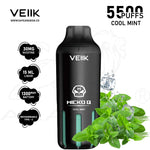 Load image into Gallery viewer, VEIIK MICKO Q 5500 PUFFS 30MG - COOL MINT 
