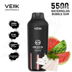 Load image into Gallery viewer, VEIIK MICKO Q 5500 PUFFS 30MG - WATERMELON BUBBLEGUM 
