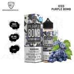 Load image into Gallery viewer, VGOD BOMB SALT SERIES - ICED PURPLE BOMB 3MG 60ML 
