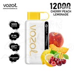 Load image into Gallery viewer, VOZOL STAR 12000 PUFFS 50MG - CHERRY PEACH LEMONADE 
