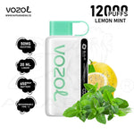 Load image into Gallery viewer, VOZOL STAR 12000 PUFFS 50MG - LEMON MINT 
