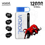 Load image into Gallery viewer, VOZOL STAR 12000 PUFFS 50MG - VZBULL 
