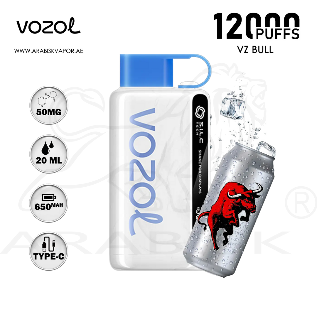 VOZOL STAR 12000 PUFFS - VZBULL Arabisk Vape VOZOL STAR 12000 PUFFS - VZBULL Arabisk Vape